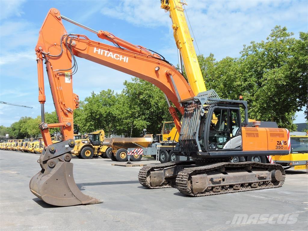 Hitachi ZX350LC Gravemaskiner på larvebånd