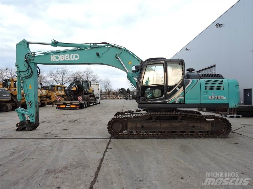 Kobelco SK260 Gravemaskiner på larvebånd