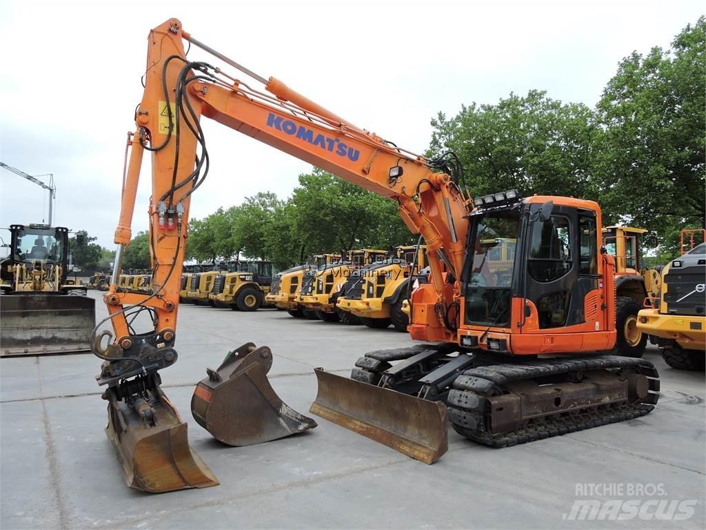 Komatsu PC138 Gravemaskiner på larvebånd