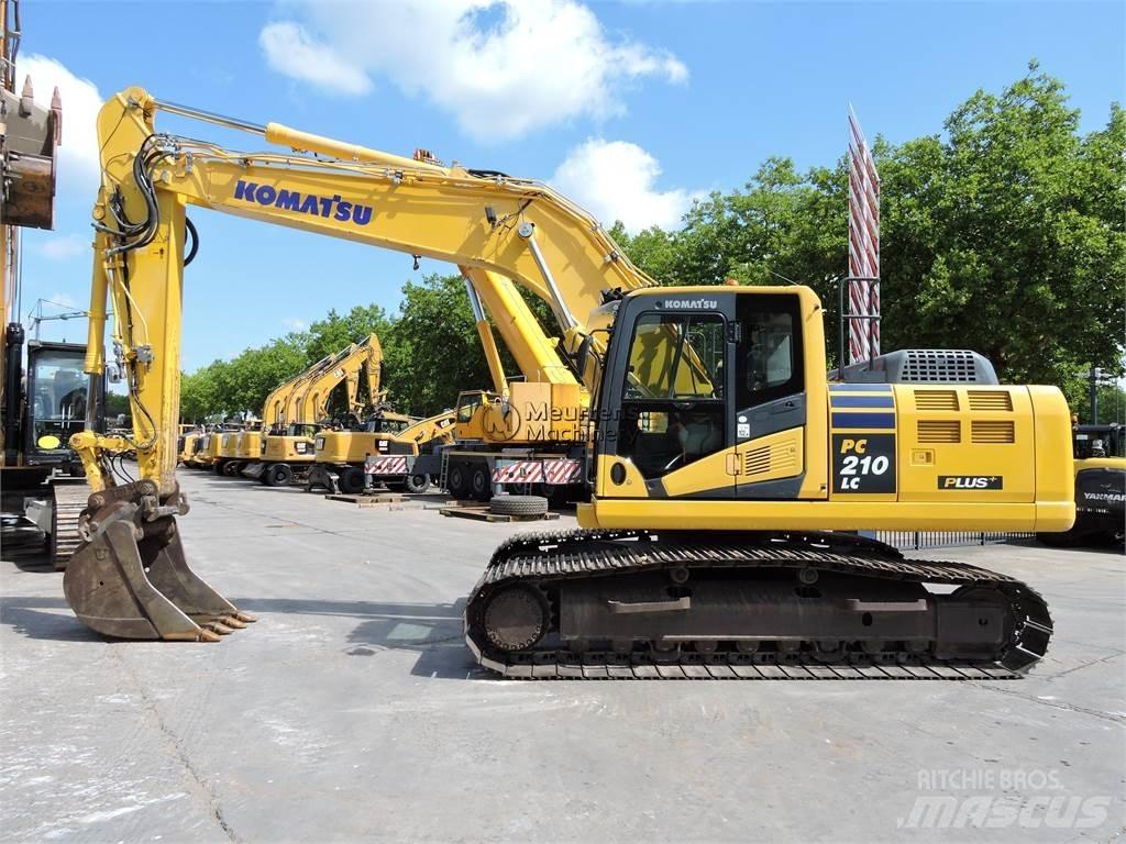 Komatsu PC210LC-10 Gravemaskiner på larvebånd