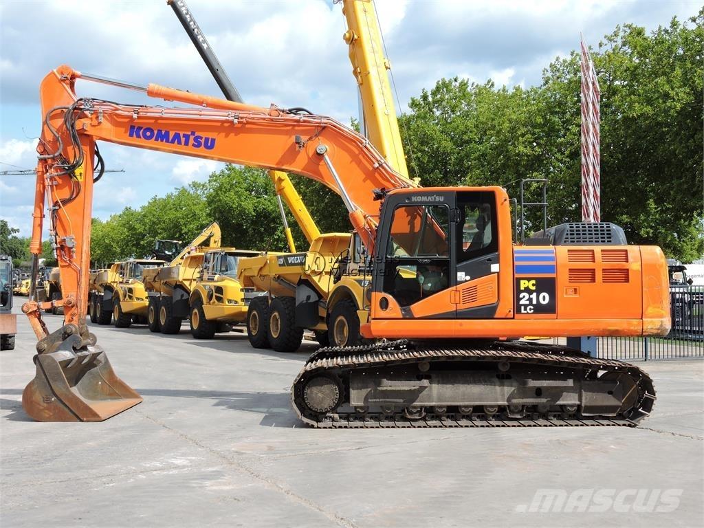 Komatsu PC210LC-10 Gravemaskiner på larvebånd
