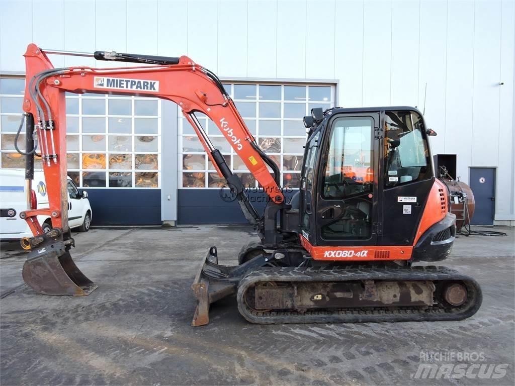 Kubota KX080 Entreprenør - Andet