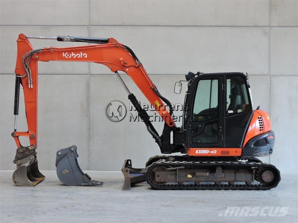 Kubota KX080 Entreprenør - Andet