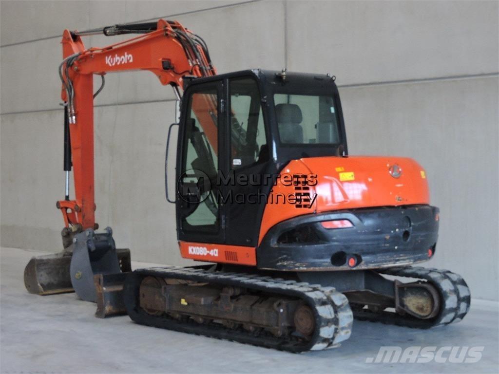 Kubota KX080 Entreprenør - Andet
