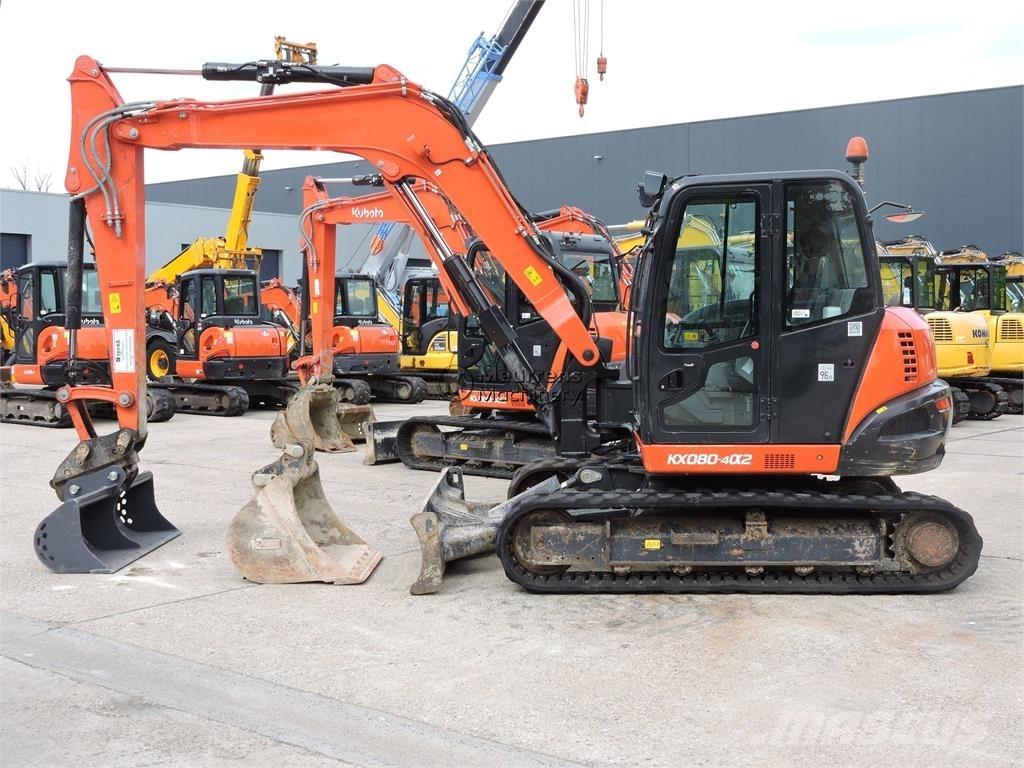 Kubota KX080-4 Entreprenør - Andet