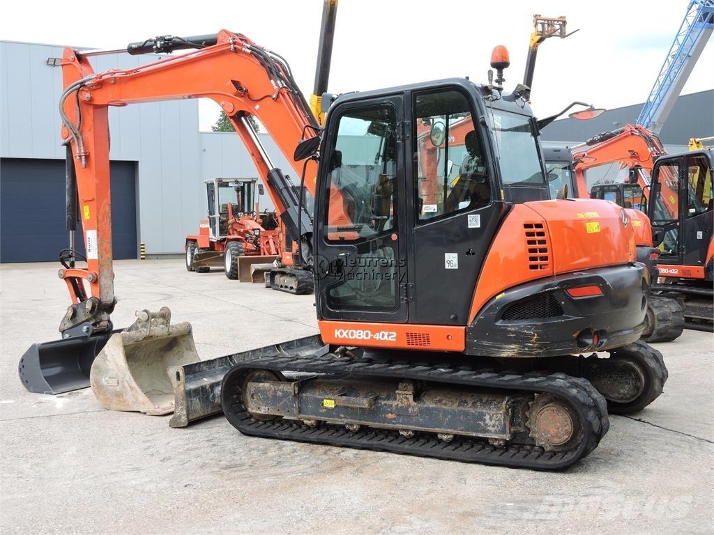 Kubota KX080-4 Entreprenør - Andet