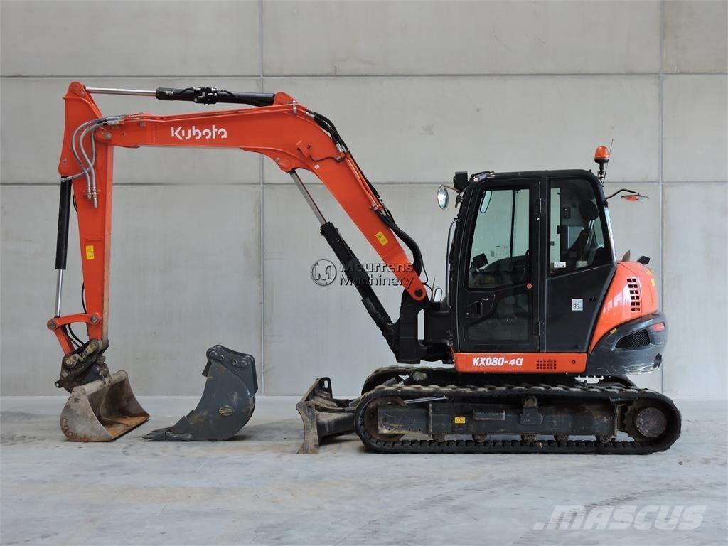 Kubota KX080-4 Entreprenør - Andet