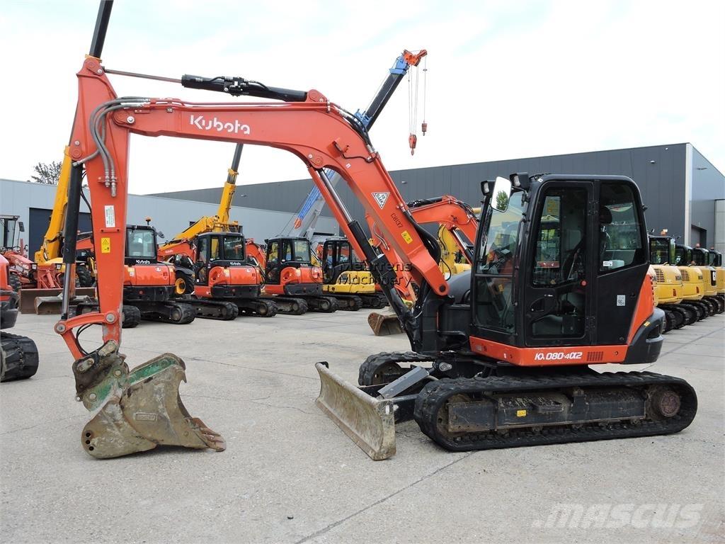 Kubota KX080-4 Entreprenør - Andet