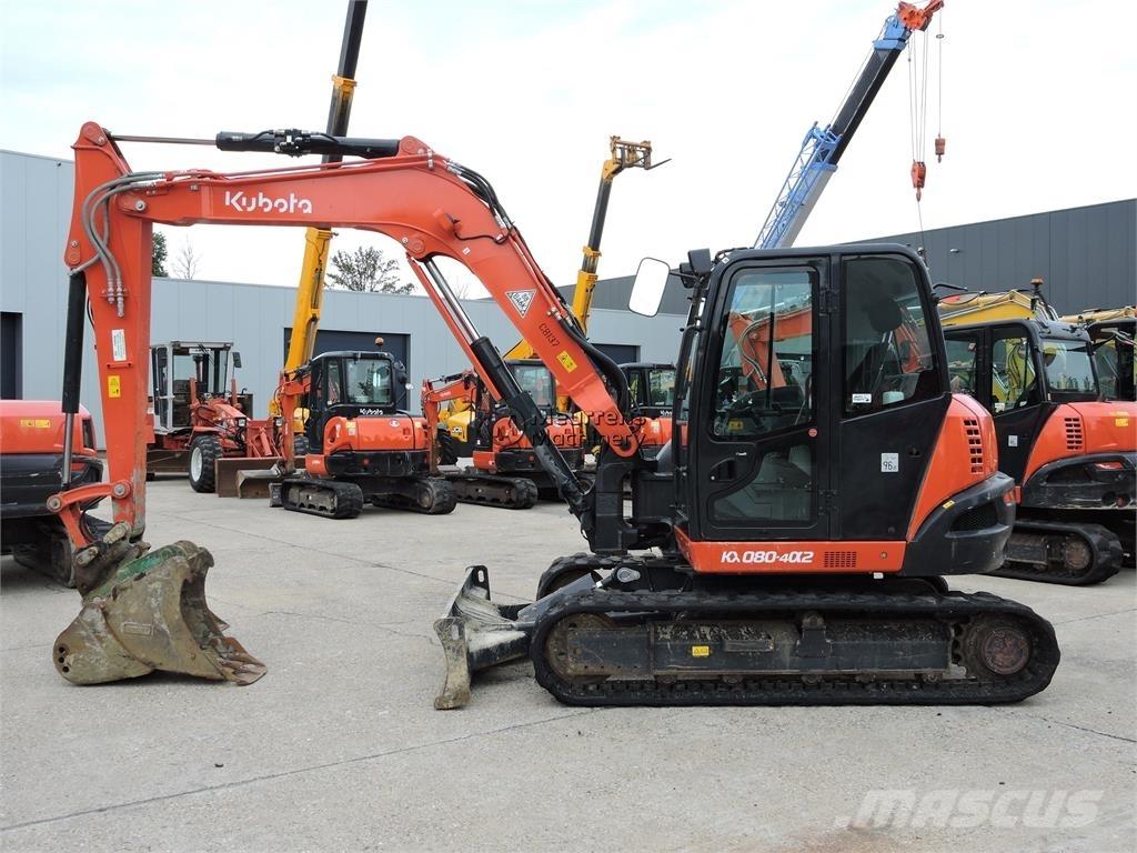 Kubota KX080-4 Entreprenør - Andet