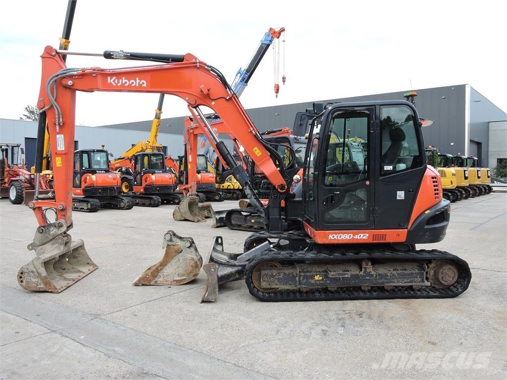 Kubota KX080-4 Entreprenør - Andet