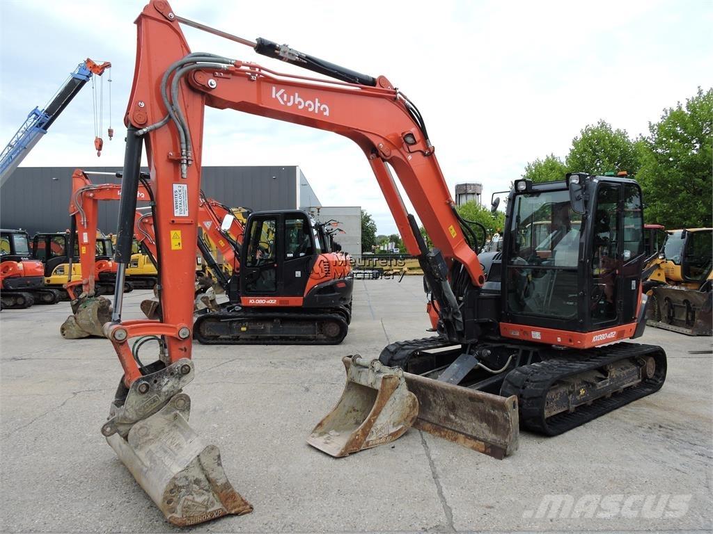 Kubota KX080-4 Entreprenør - Andet