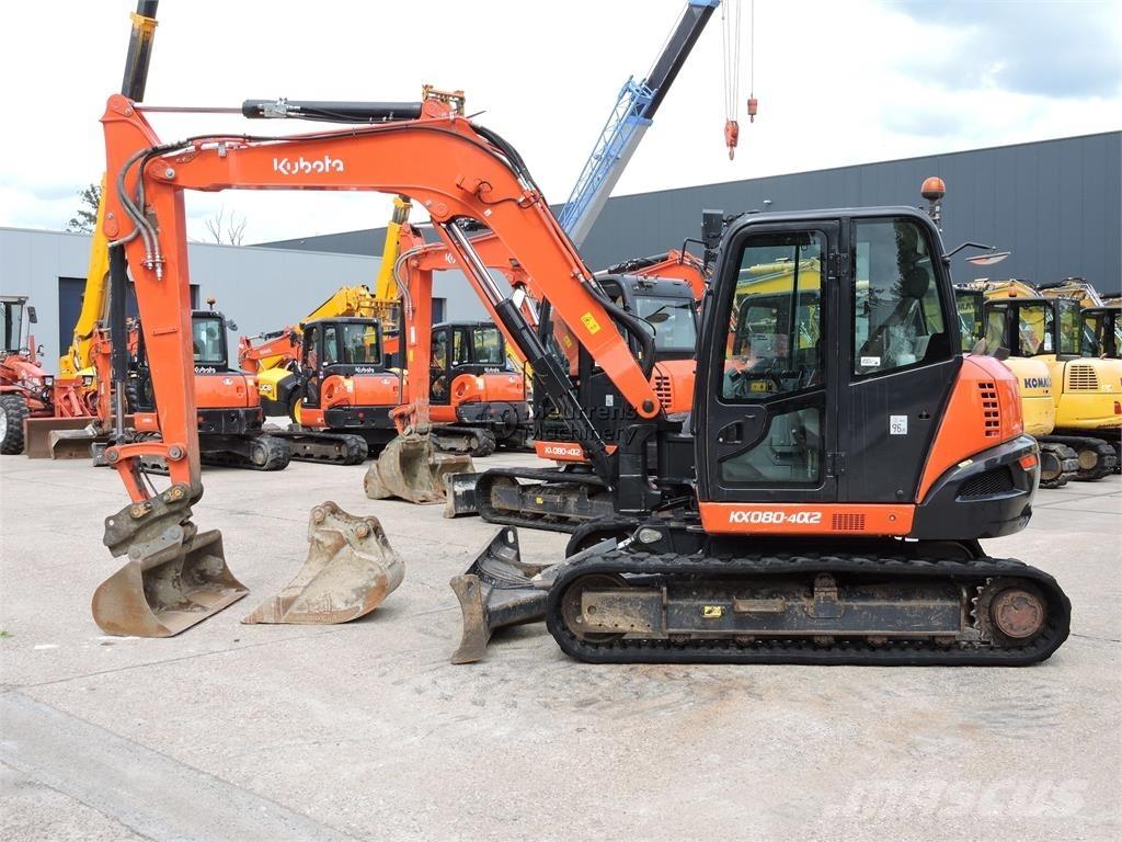 Kubota KX080-4 Entreprenør - Andet