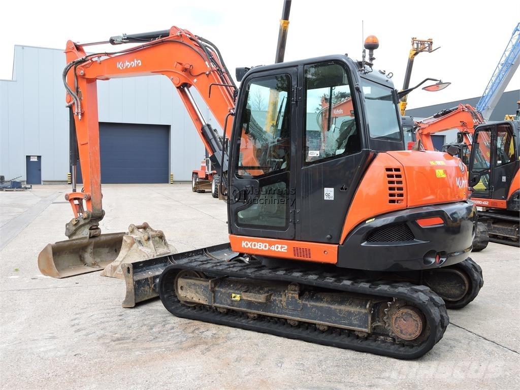 Kubota KX080-4 Entreprenør - Andet