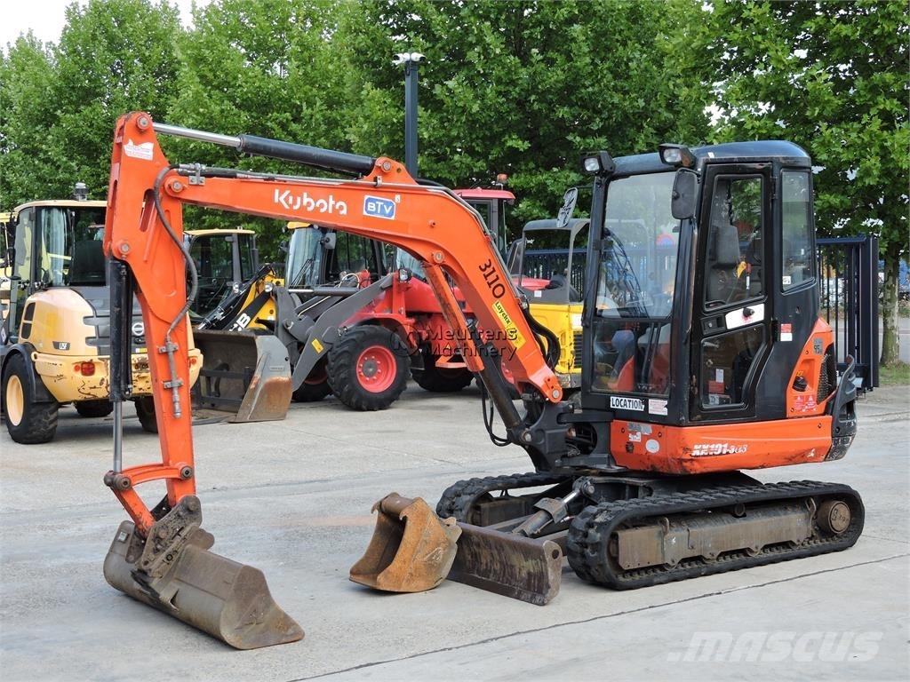 Kubota KX101 Entreprenør - Andet