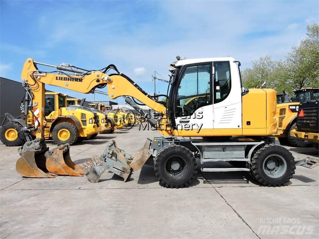 Liebherr A910 Gravemaskiner på hjul