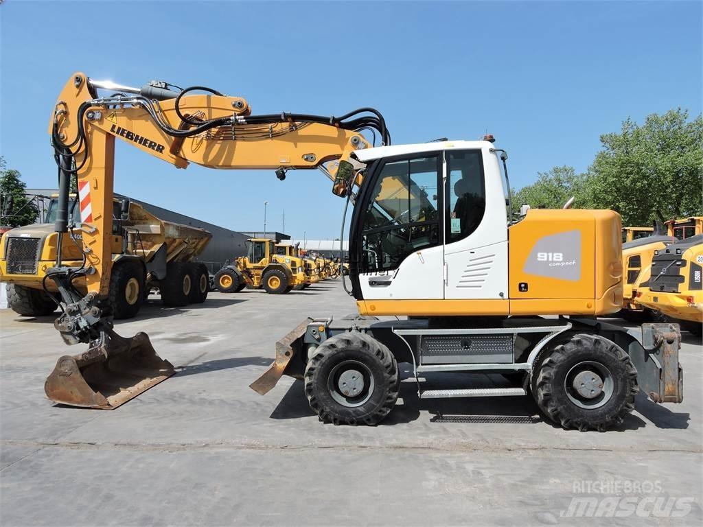 Liebherr A918 Gravemaskiner på hjul
