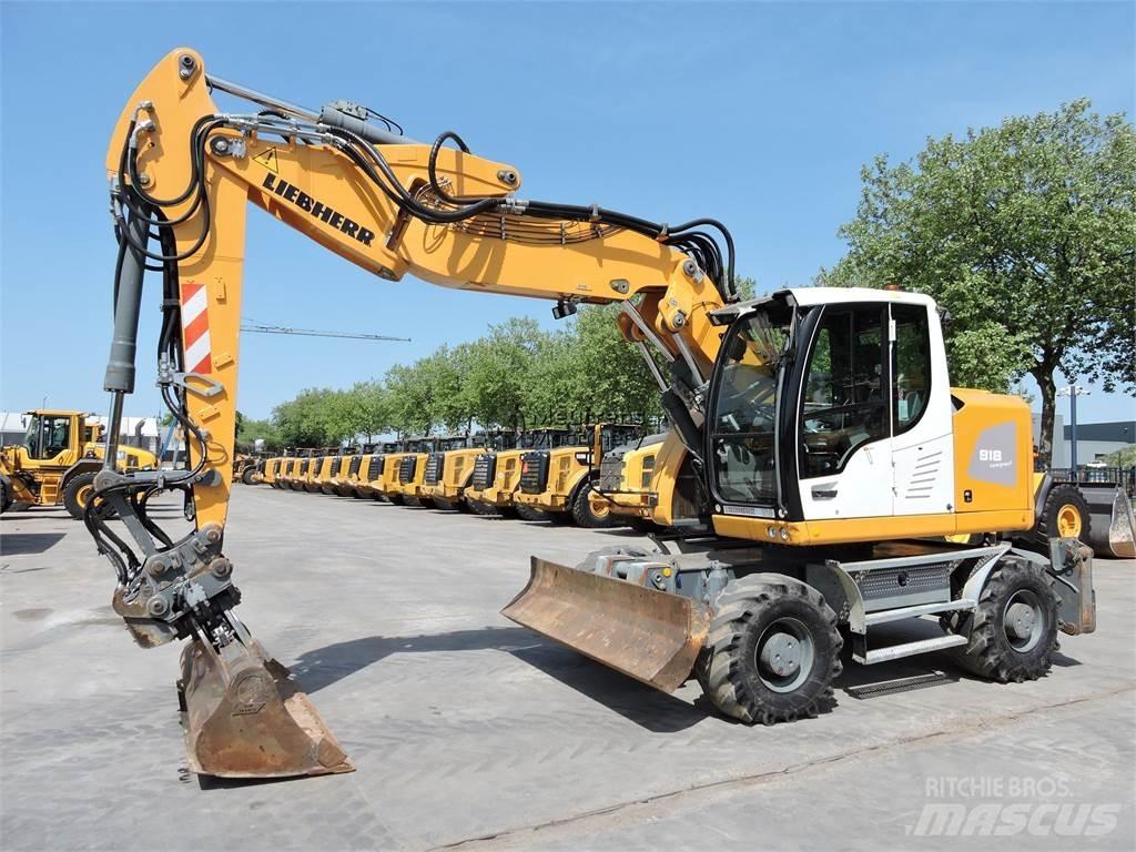 Liebherr A918 Gravemaskiner på hjul