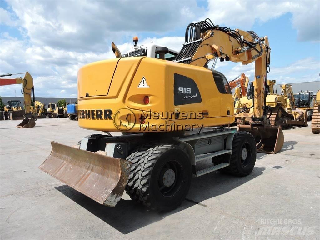 Liebherr A918 Gravemaskiner på hjul