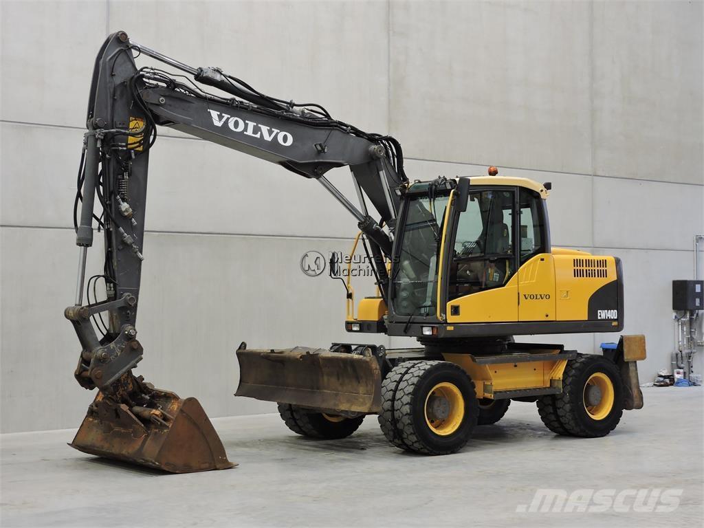 Volvo EW140C Gravemaskiner på hjul