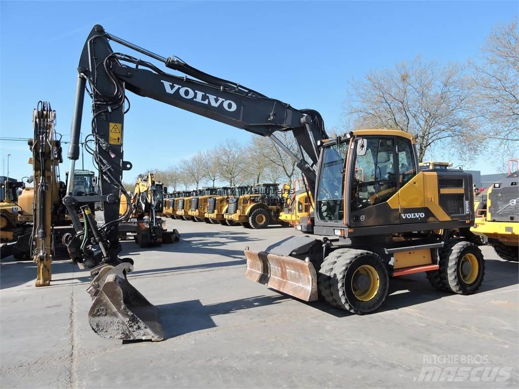 Volvo EW160E ROTOTILT Gravemaskiner på hjul