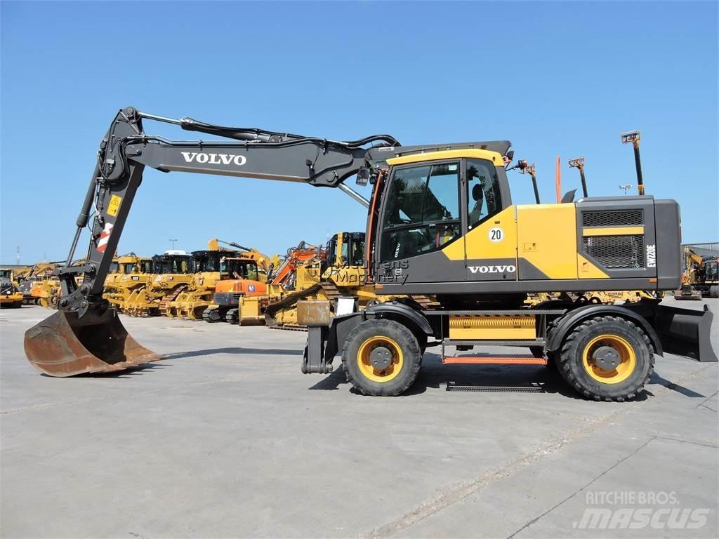 Volvo EW220E GERMAN Gravemaskiner på hjul