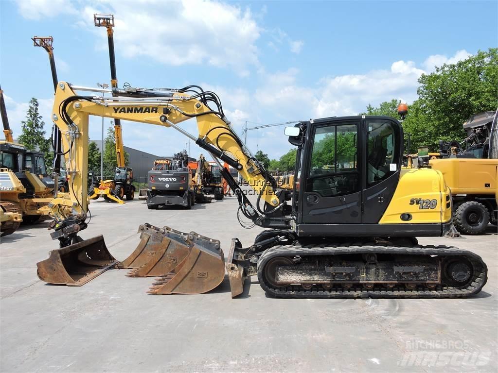 Yanmar SV120 Gravemaskiner på larvebånd