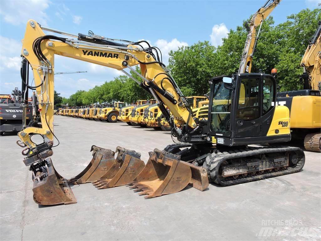 Yanmar SV120 Gravemaskiner på larvebånd