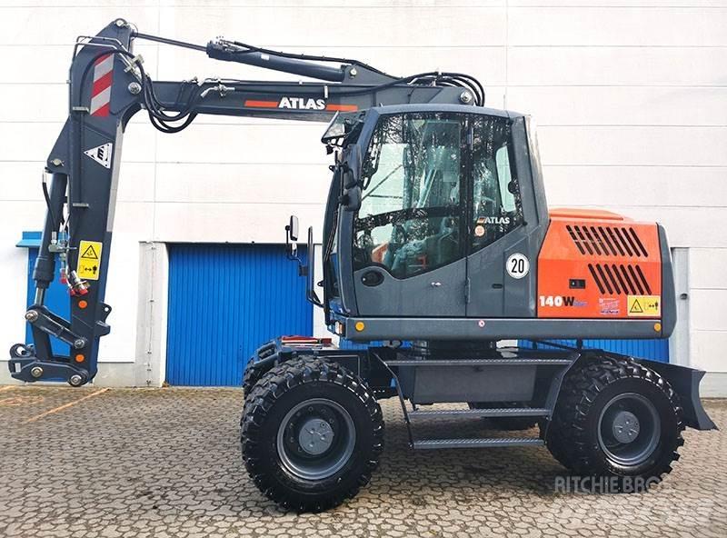 Atlas 140 W Gravemaskiner på hjul