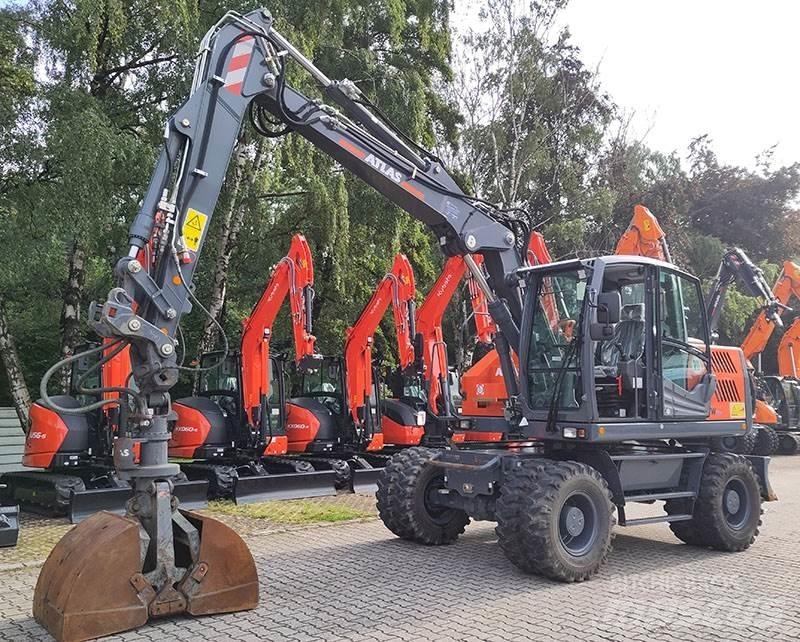 Atlas 140 W Gravemaskiner på hjul