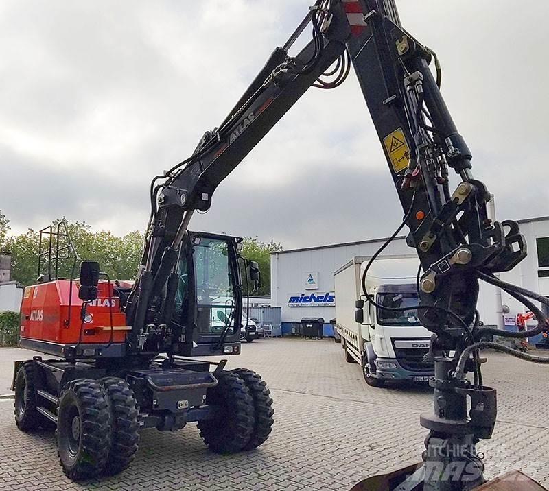 Atlas 140 W Gravemaskiner på hjul