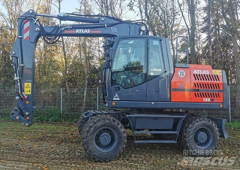 Atlas 150 W Gravemaskiner på hjul