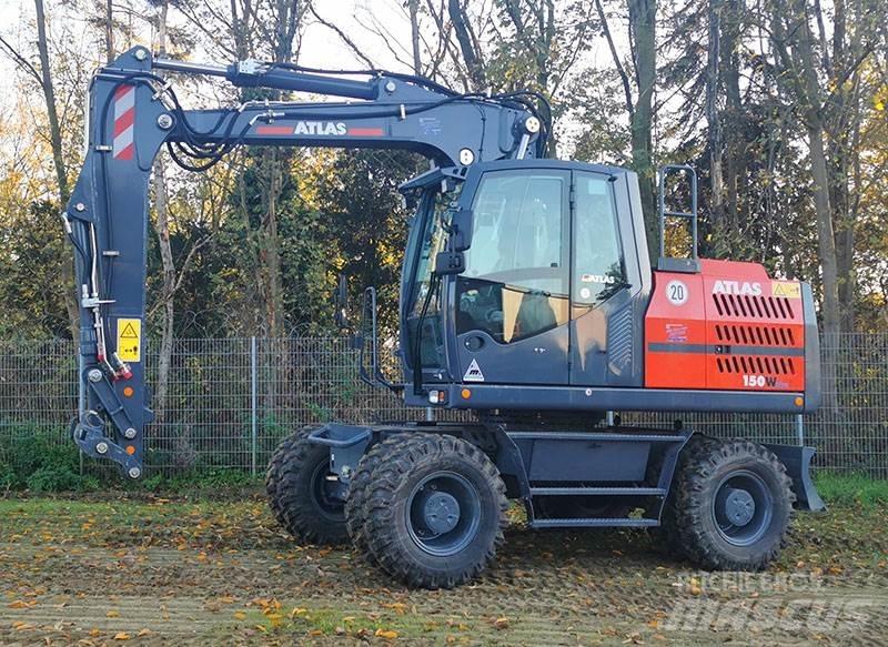 Atlas 150 W Gravemaskiner på hjul