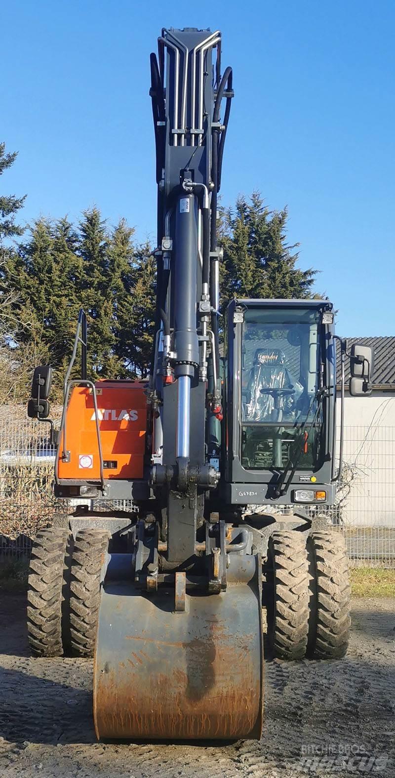 Atlas 150 W Gravemaskiner på hjul