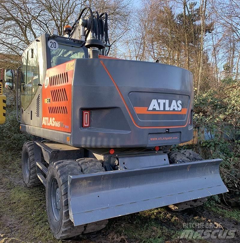 Atlas 165 WSR Gravemaskiner på hjul