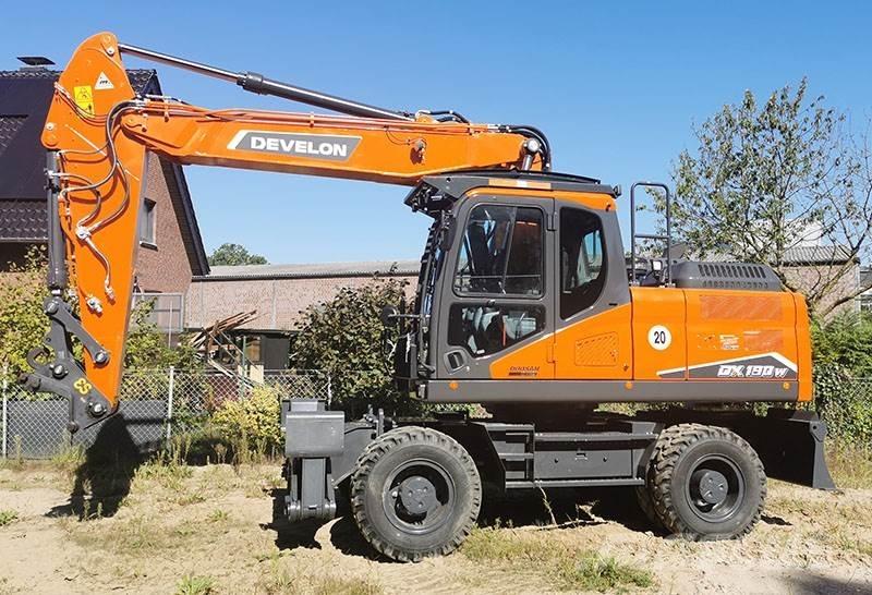 Develon DX 190 W-7 Gravemaskiner på hjul
