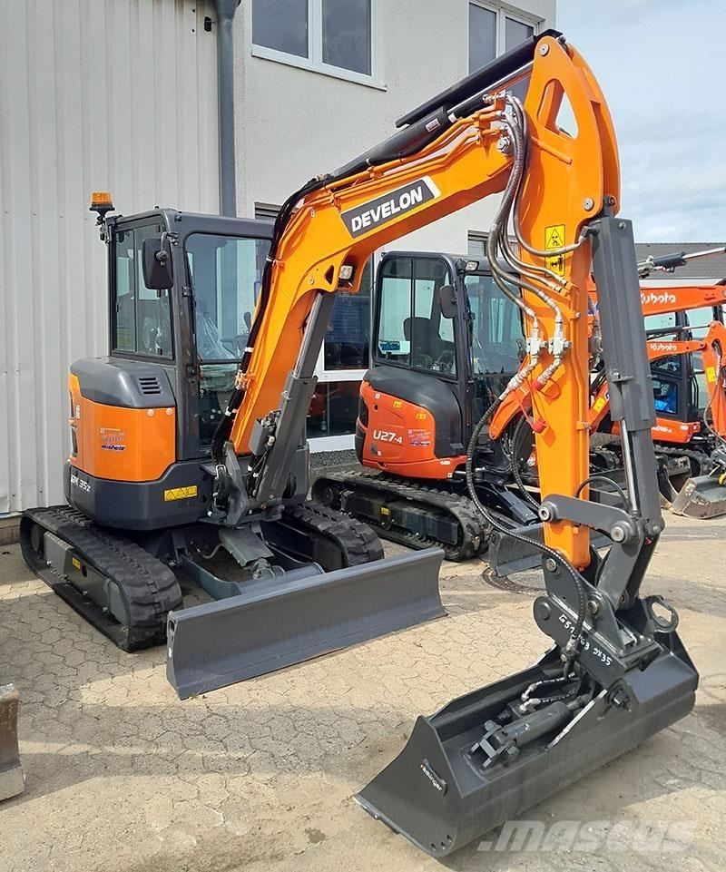 Develon DX 35Z-7 Minigravemaskiner