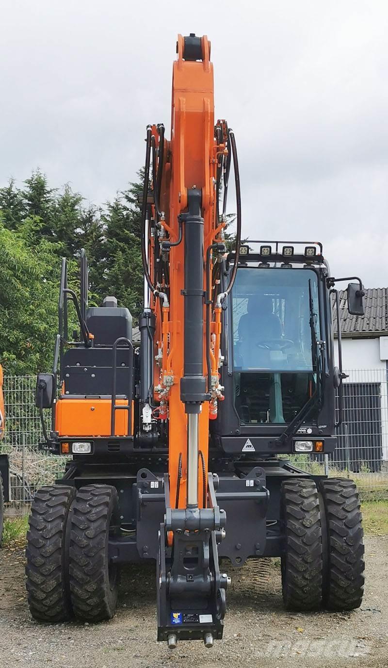 Doosan DX 160 W-7 Gravemaskiner på hjul