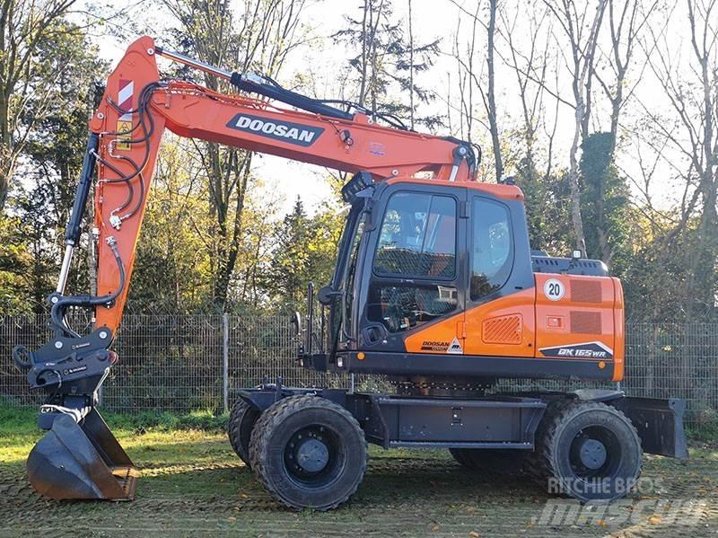 Doosan DX 165 WR-7 Gravemaskiner på hjul