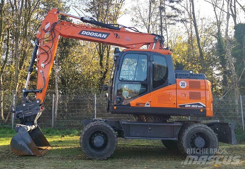 Doosan DX 165 WR-7 Gravemaskiner på hjul