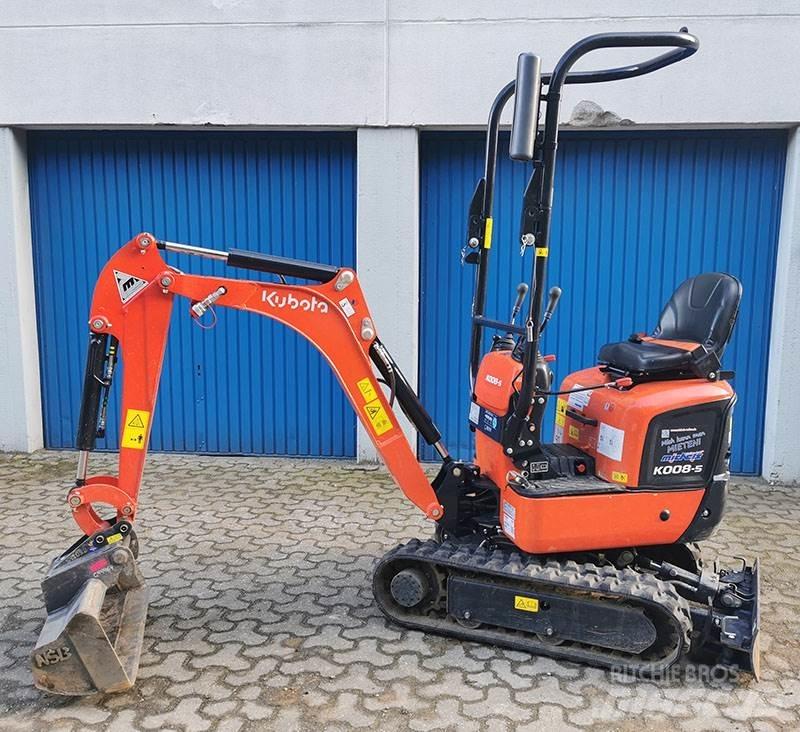 Kubota K 008-5 VHG Minigravemaskiner