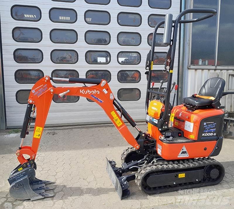 Kubota K 008-5 VHG Minigravemaskiner