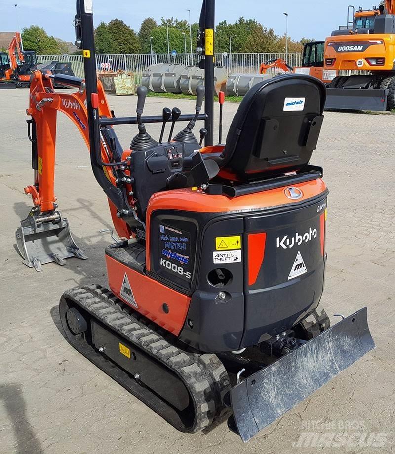 Kubota K 008-5 VHG Minigravemaskiner