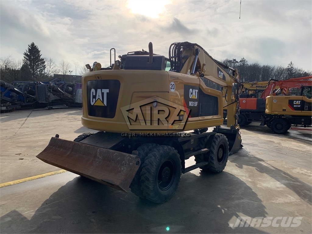 CAT M 315 F Gravemaskiner på hjul