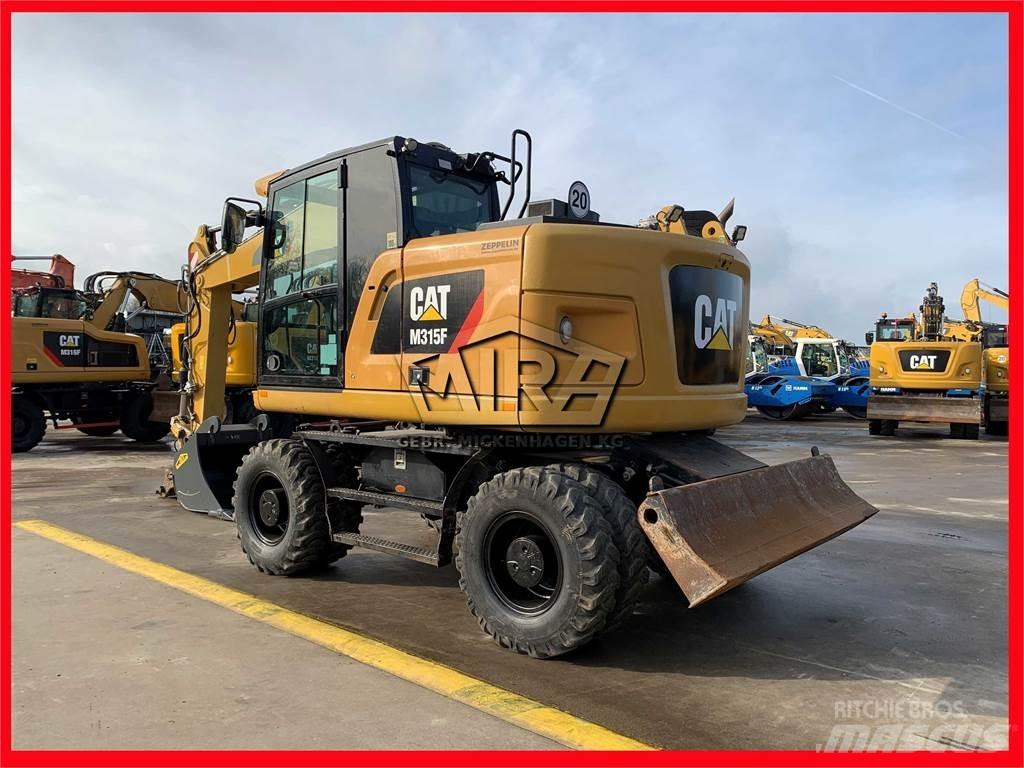 CAT M315 F Gravemaskiner på hjul