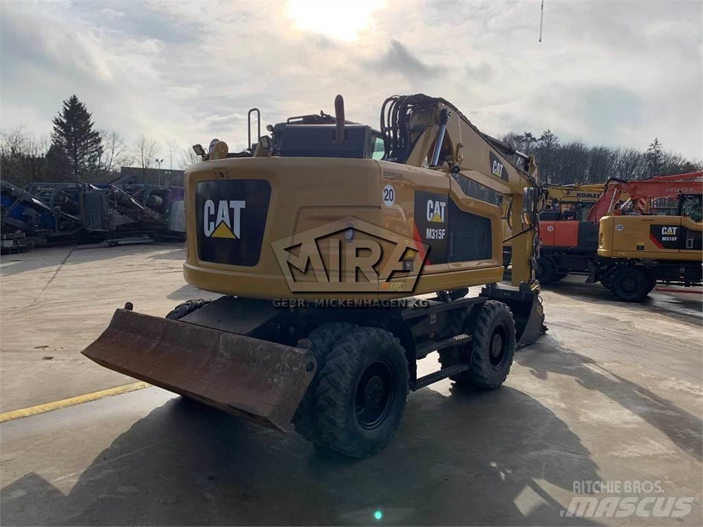 CAT M315 F Gravemaskiner på hjul