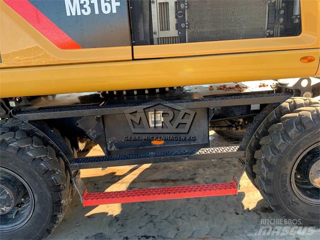 CAT M316 F Gravemaskiner på hjul