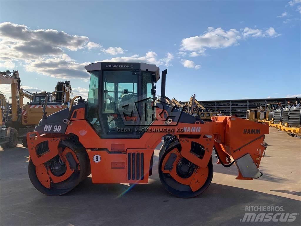 Hamm DV 90 VV Tvilling tromle