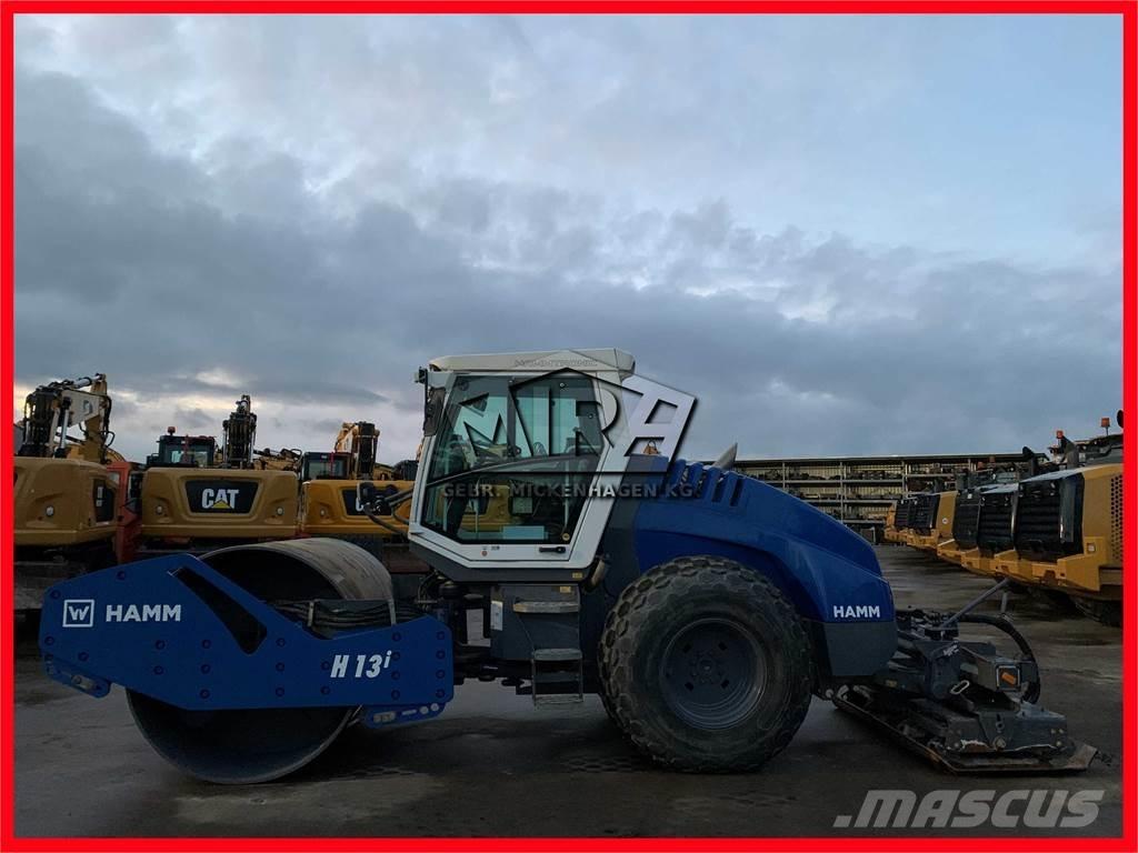 Hamm H 13i + Platten Enkelt tromle