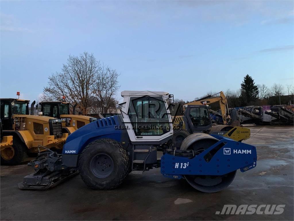 Hamm H 13i + Platten Enkelt tromle