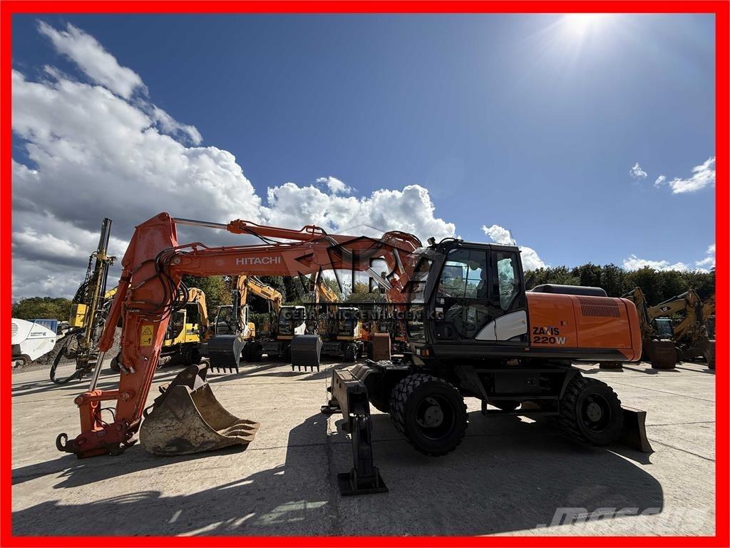 Hitachi ZX 220W-6 Gravemaskiner på hjul